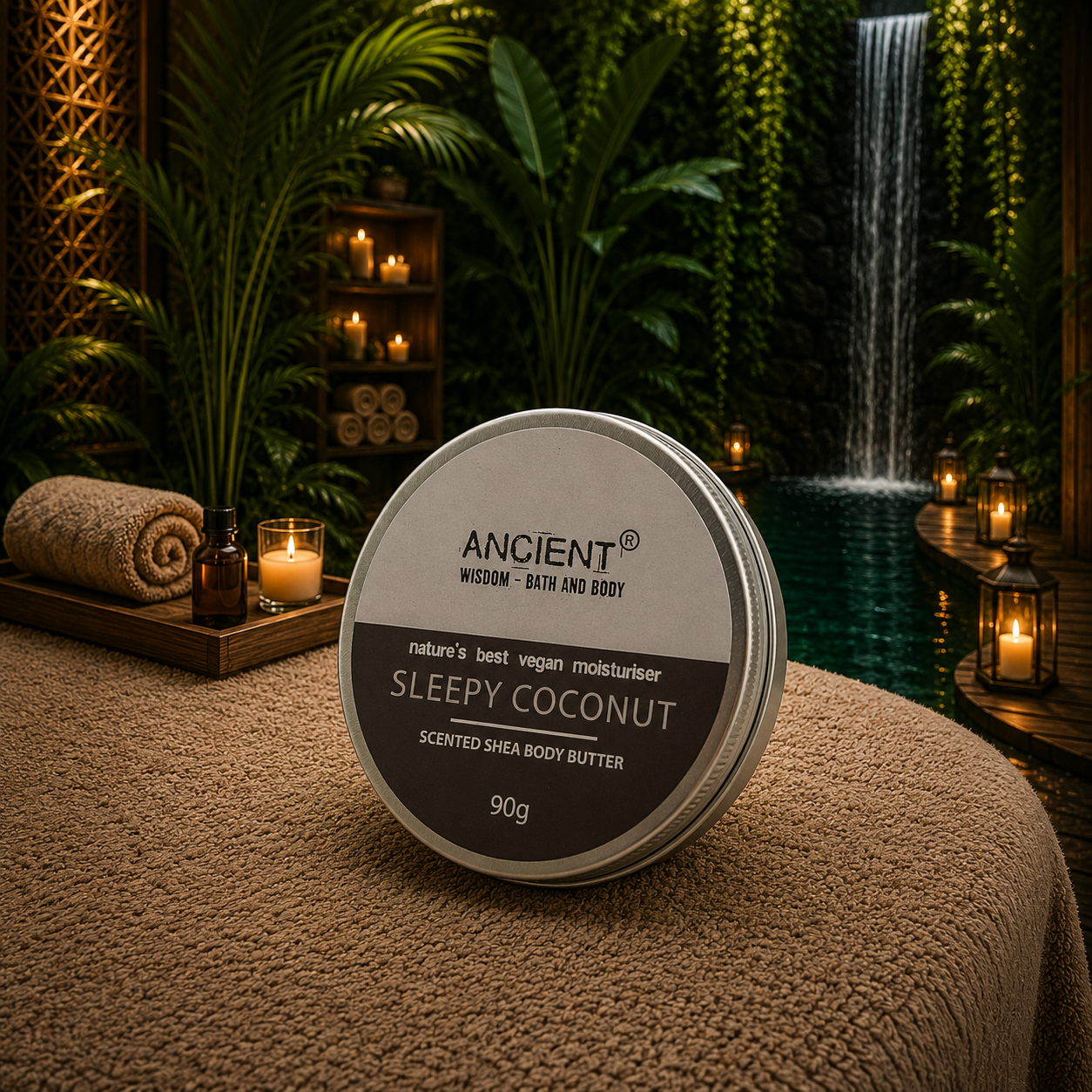 Scented Shea Body Butter - Sleepy Coconut