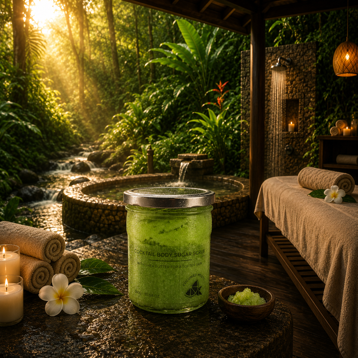 Fragranced Sugar Body Scrub - Classic Mojito