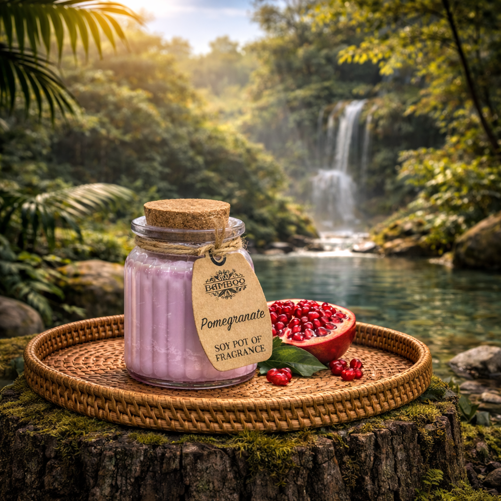 Pomegranate Soy Pot Candle