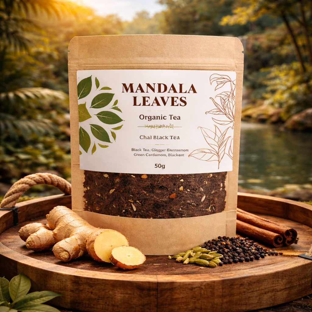 Organic Chai Black Tea – Spiced Indian Blend | Energy & Warmth