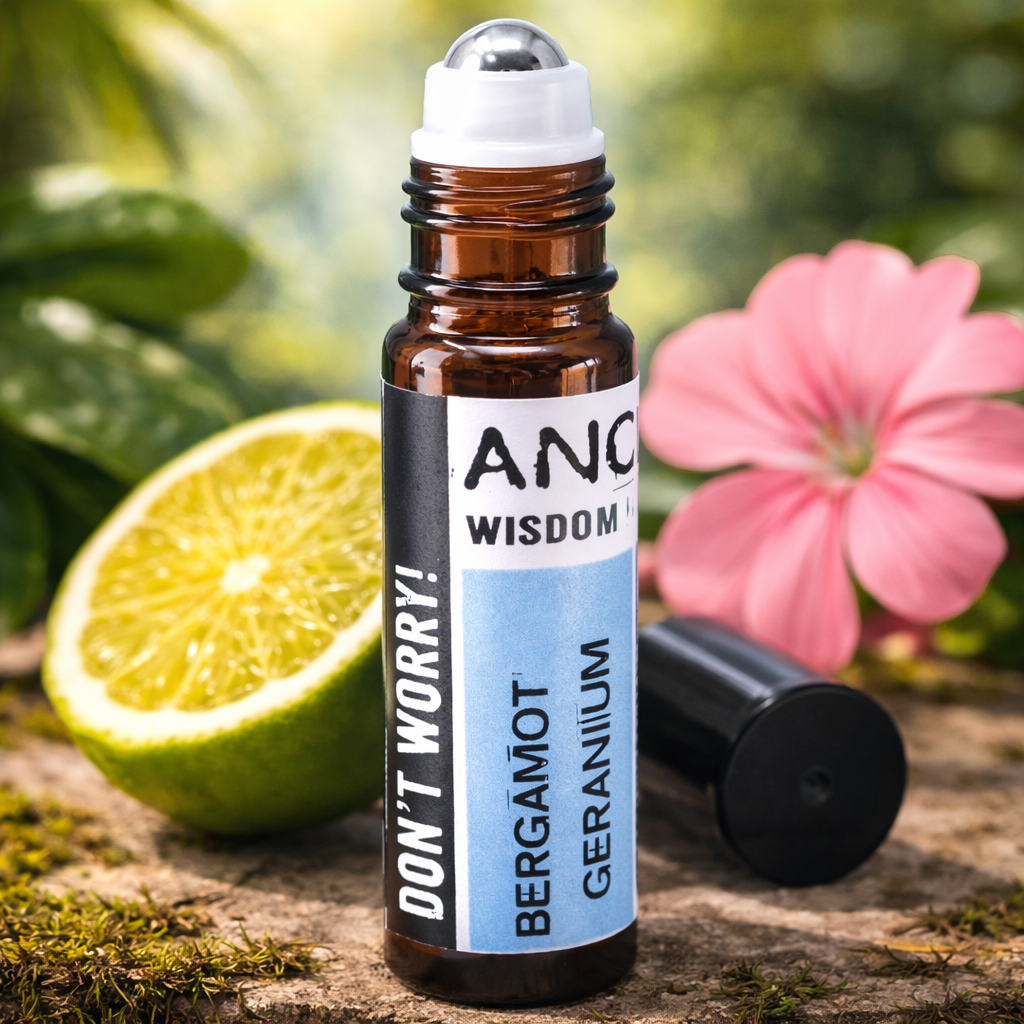 Keine Sorge! Ätherische Ölmischung zum Aufrollen – Beruhigt den Geist und bringt das Gleichgewicht wieder ins Gleichgewicht.