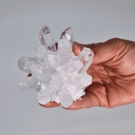 Gefertigter natürlicher Quarzcluster – Klarer Quarz