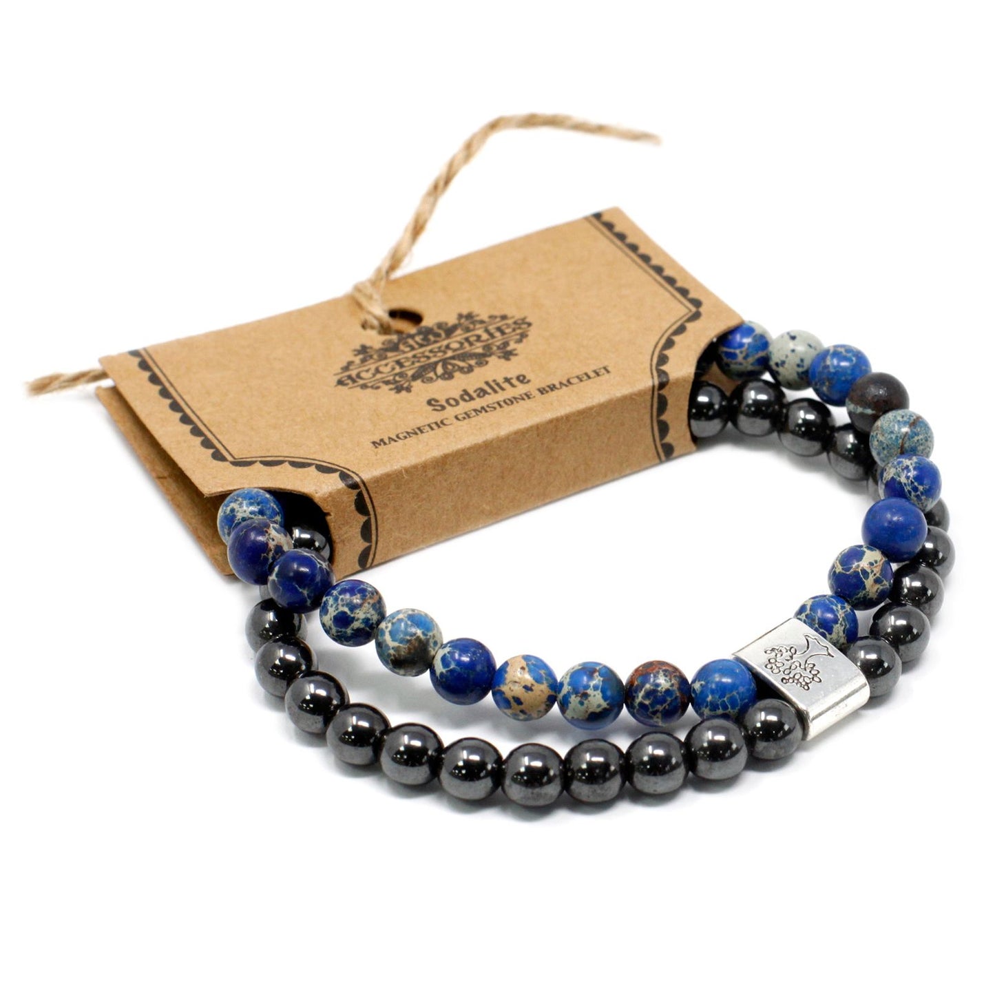 Magnetic Sodalite Bracelet – Natural Stone Design