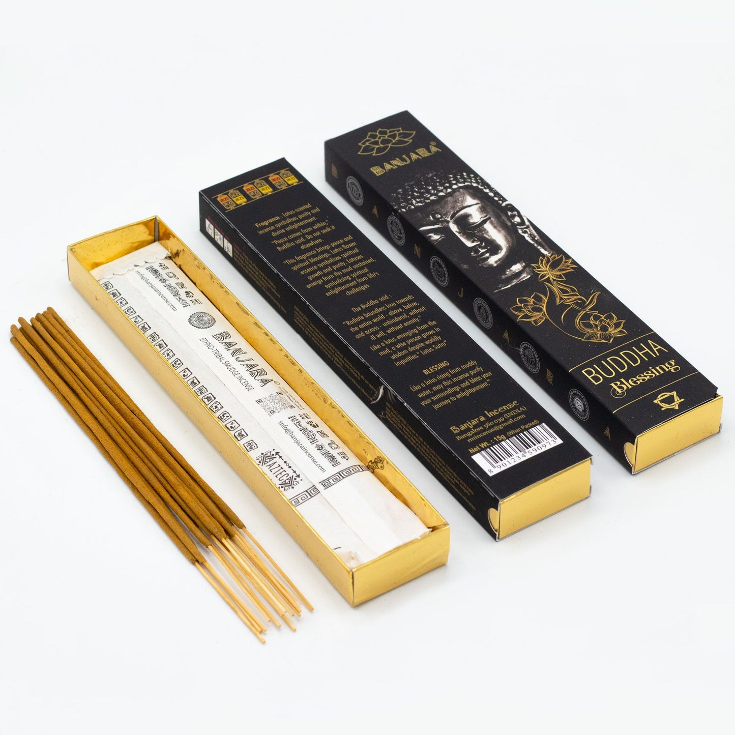 Banjara Buddha Incense – Boxed Gift Set