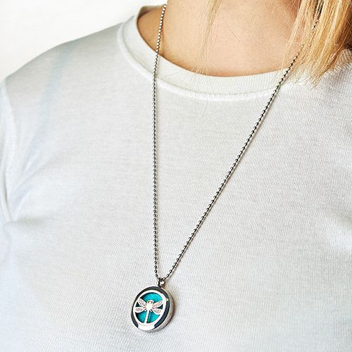 Aromatherapy Diffuser Necklace – Tree of Life Design | 25mm