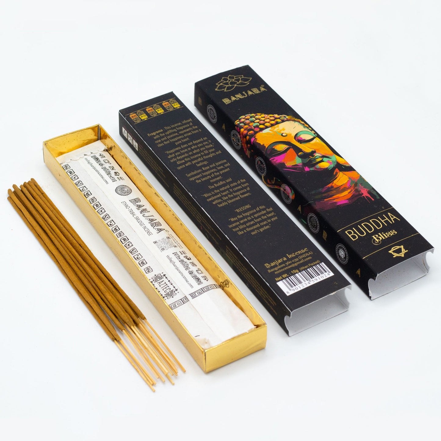 Banjara Buddha Incense – Boxed Gift Set
