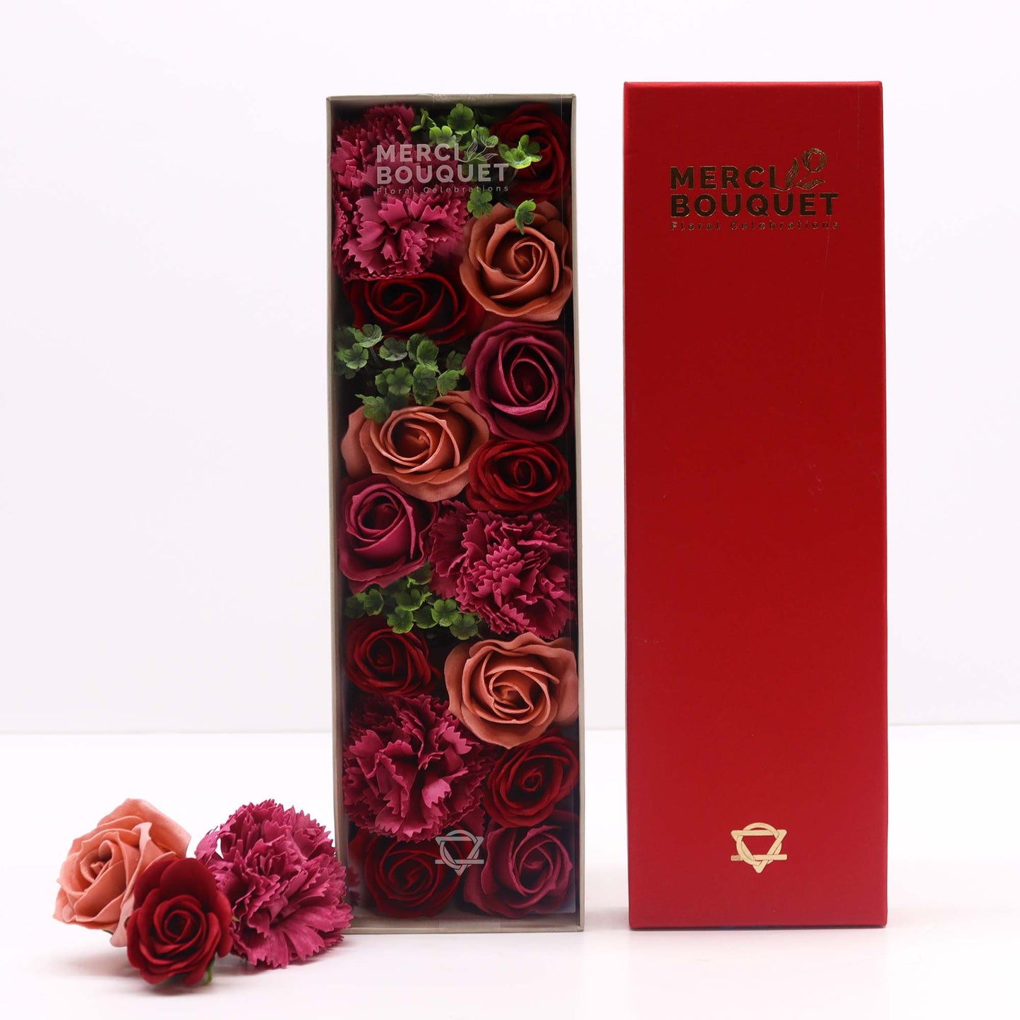 Lange Schachtel – Vintage-Rosen
