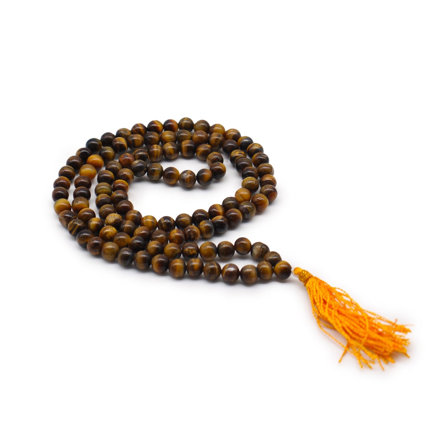 Tigerauge Mala-Kette – 108 Perlen