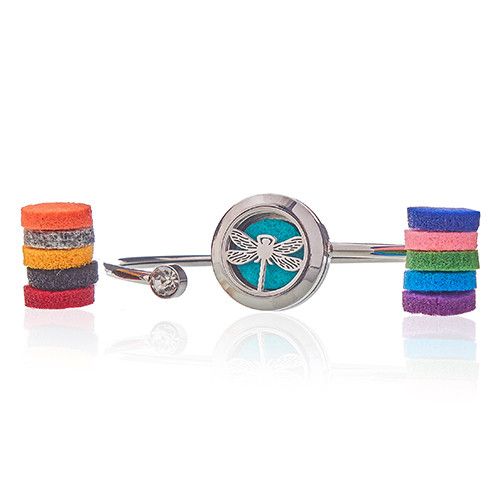 Bracelet aromathérapie – Design libellule | 20 mm