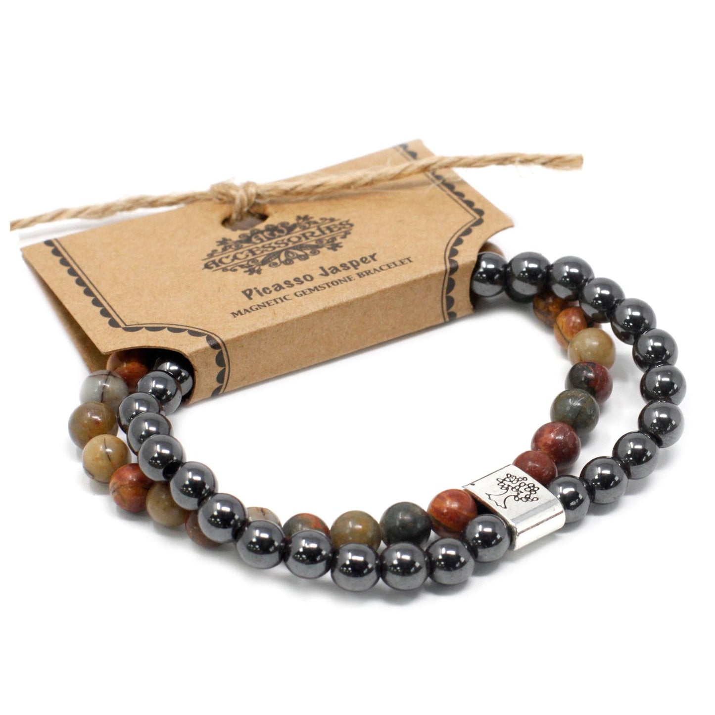 Magnetisches Edelsteinarmband-Set – Kombinieren Sie verschiedene Naturstein-Stile