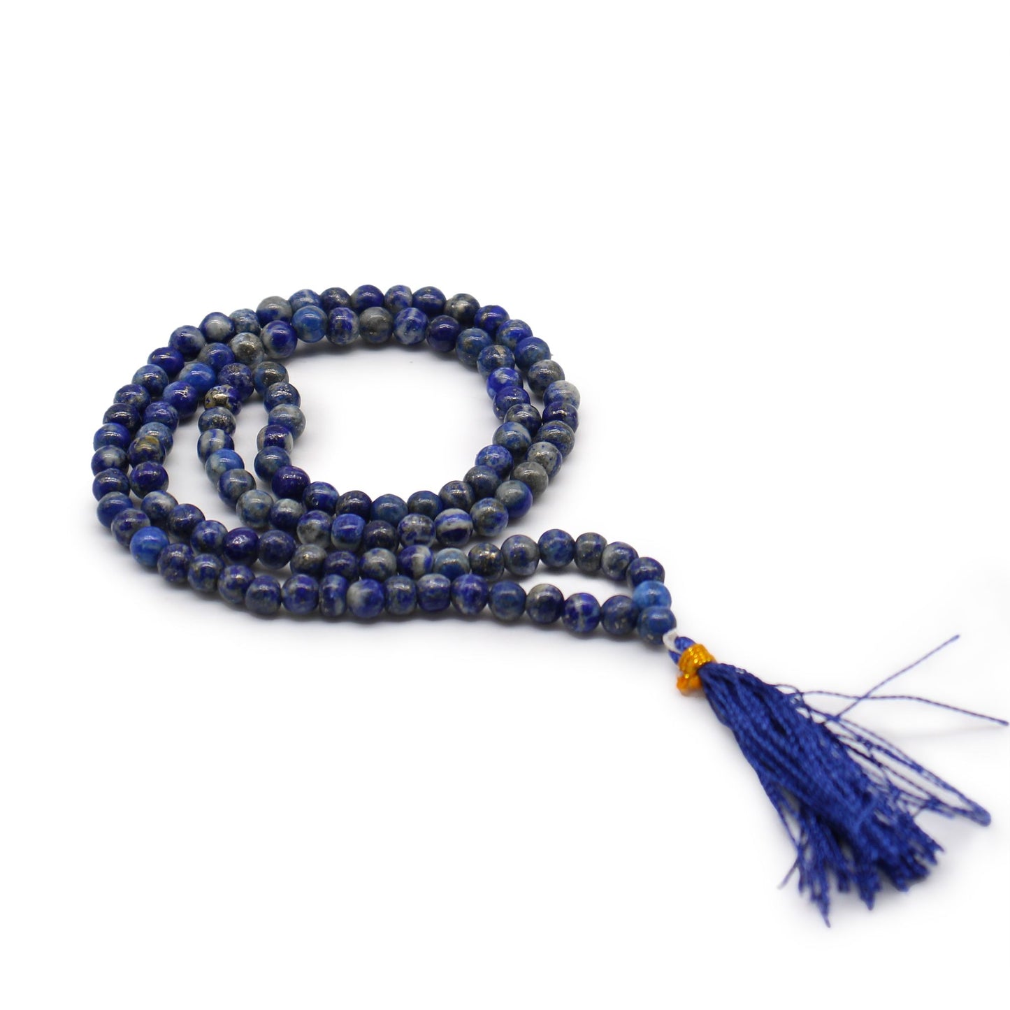 Perlen-Mala – Lapislazuli | 108 Perlen für Intuition und innere Weisheit