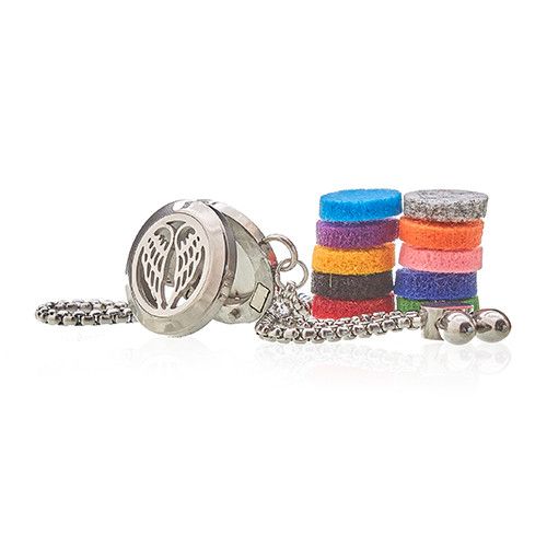 Aromatherapie-Armband – Engelsflügel-Design | 20 mm