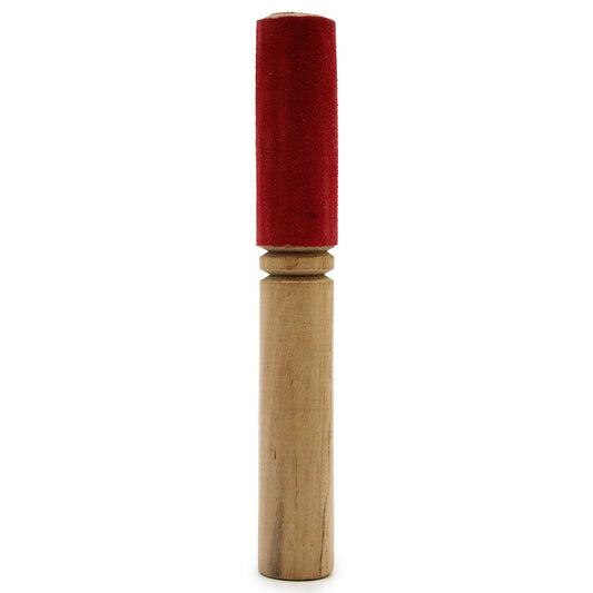 Holzstab mit Samt