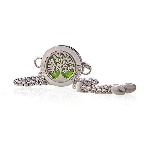 Bracelet aromathérapie – Design arbre de vie | 20 mm