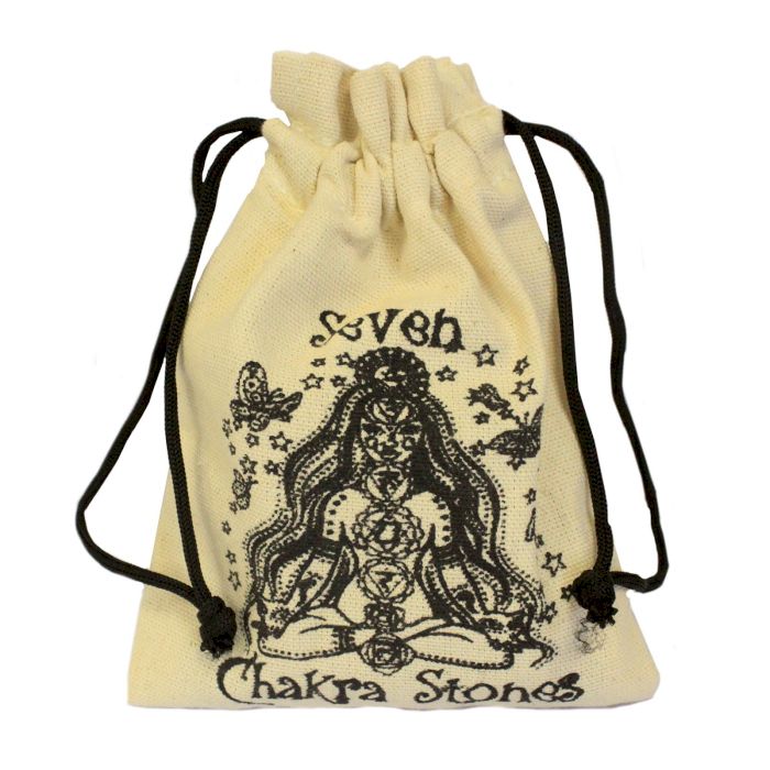 Large Stones Chakra Set ( oval shape )