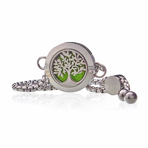 Bracelet aromathérapie – Design arbre de vie | 20 mm