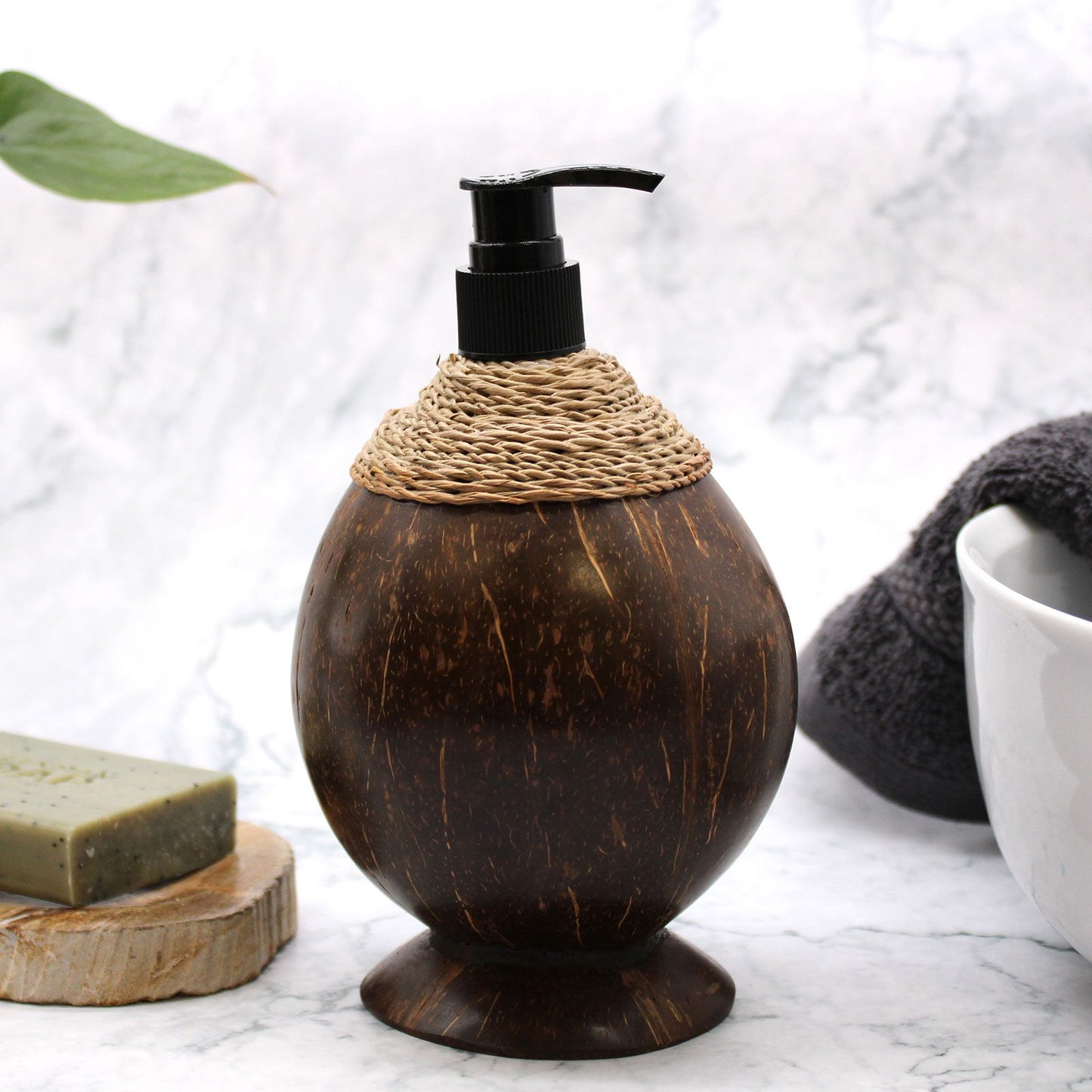 Natural Coconut Soap Dispencer