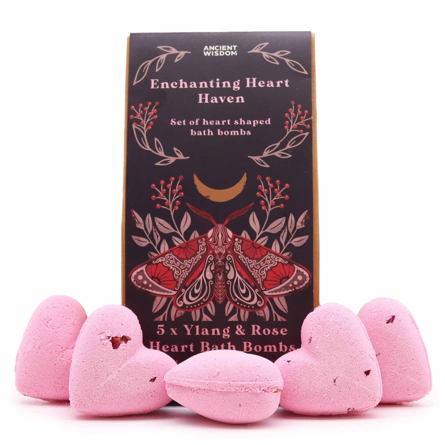 Bezauberndes Herz-Himmel-Bade-Herz-Geschenkset