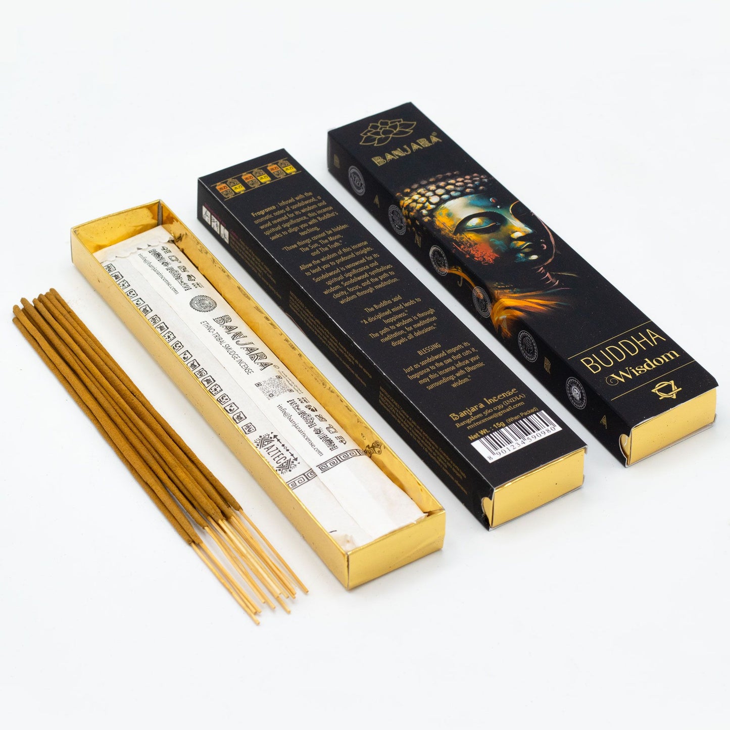 Banjara Buddha Incense – Boxed Gift Set