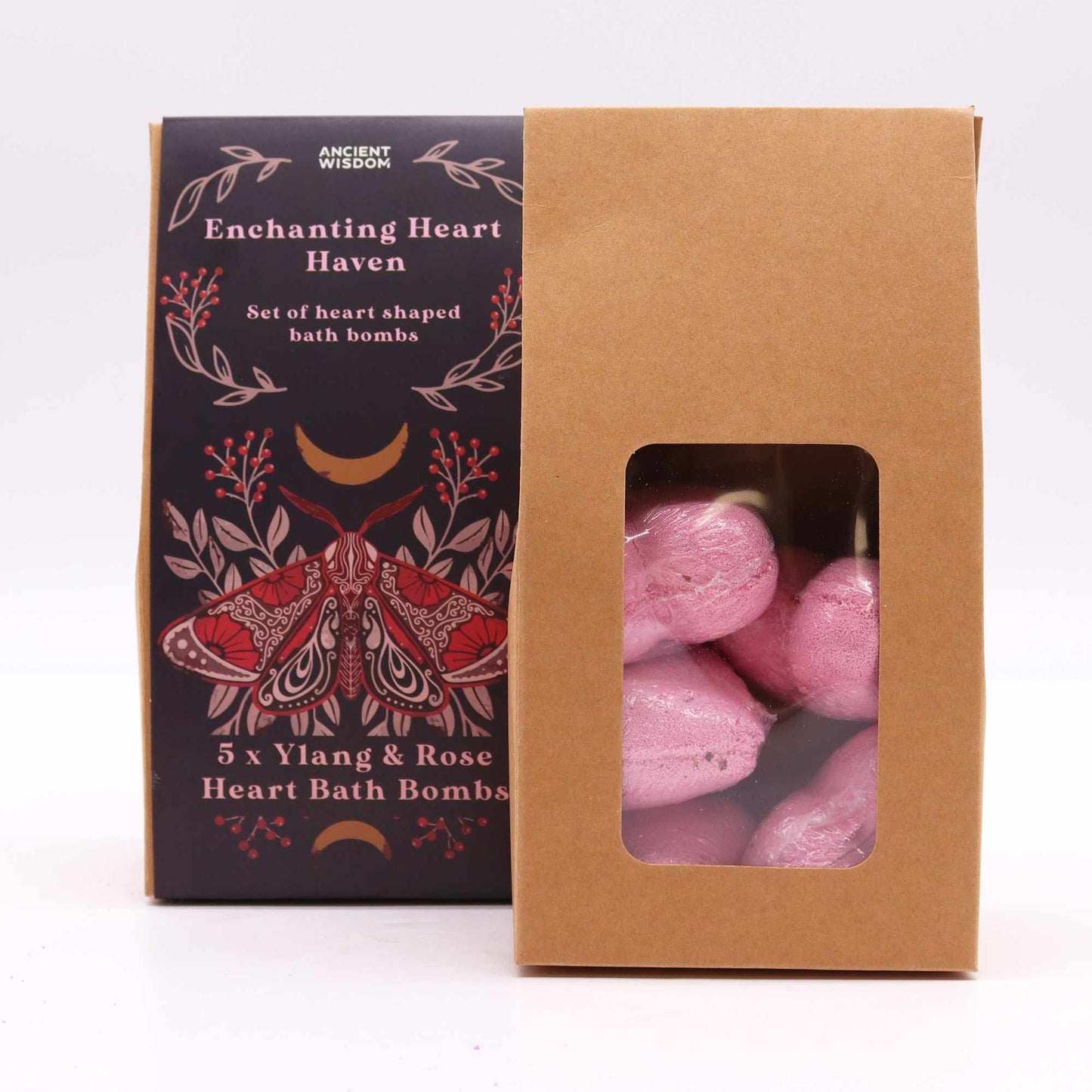 Bezauberndes Herz-Himmel-Bade-Herz-Geschenkset