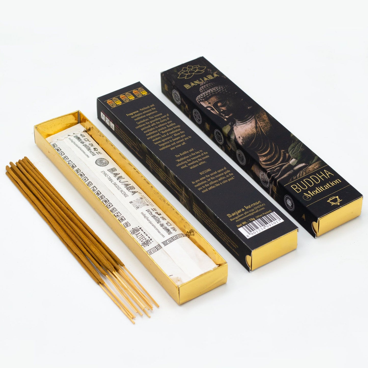 Banjara Buddha Incense – Boxed Gift Set