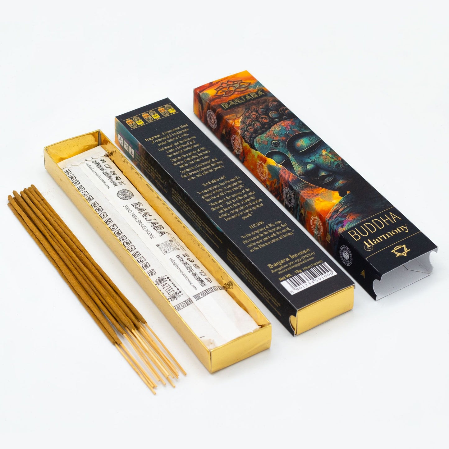 Banjara Buddha Incense – Boxed Gift Set