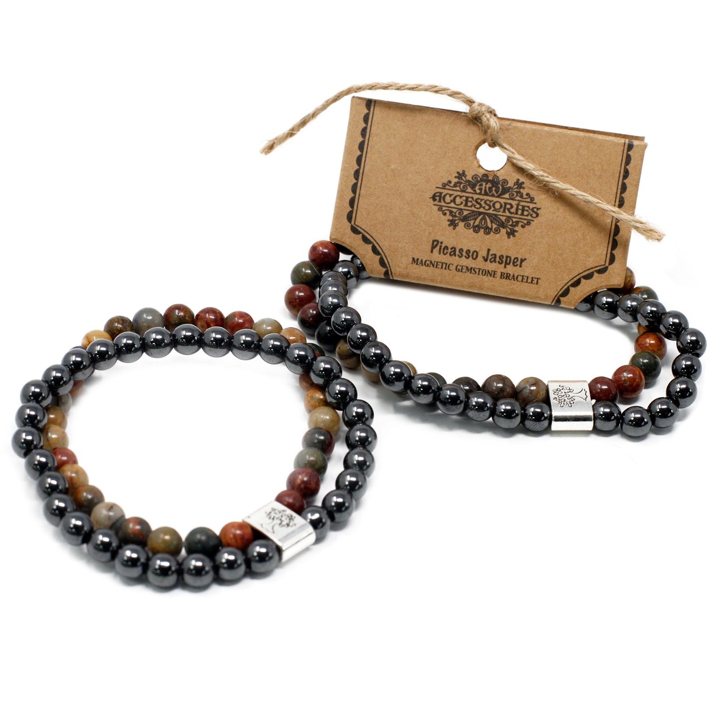 Magnetisches Edelsteinarmband-Set – Kombinieren Sie verschiedene Naturstein-Stile