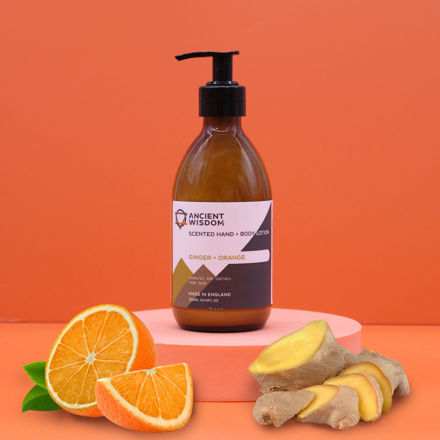 Ingwer-Orangen-Lotion
