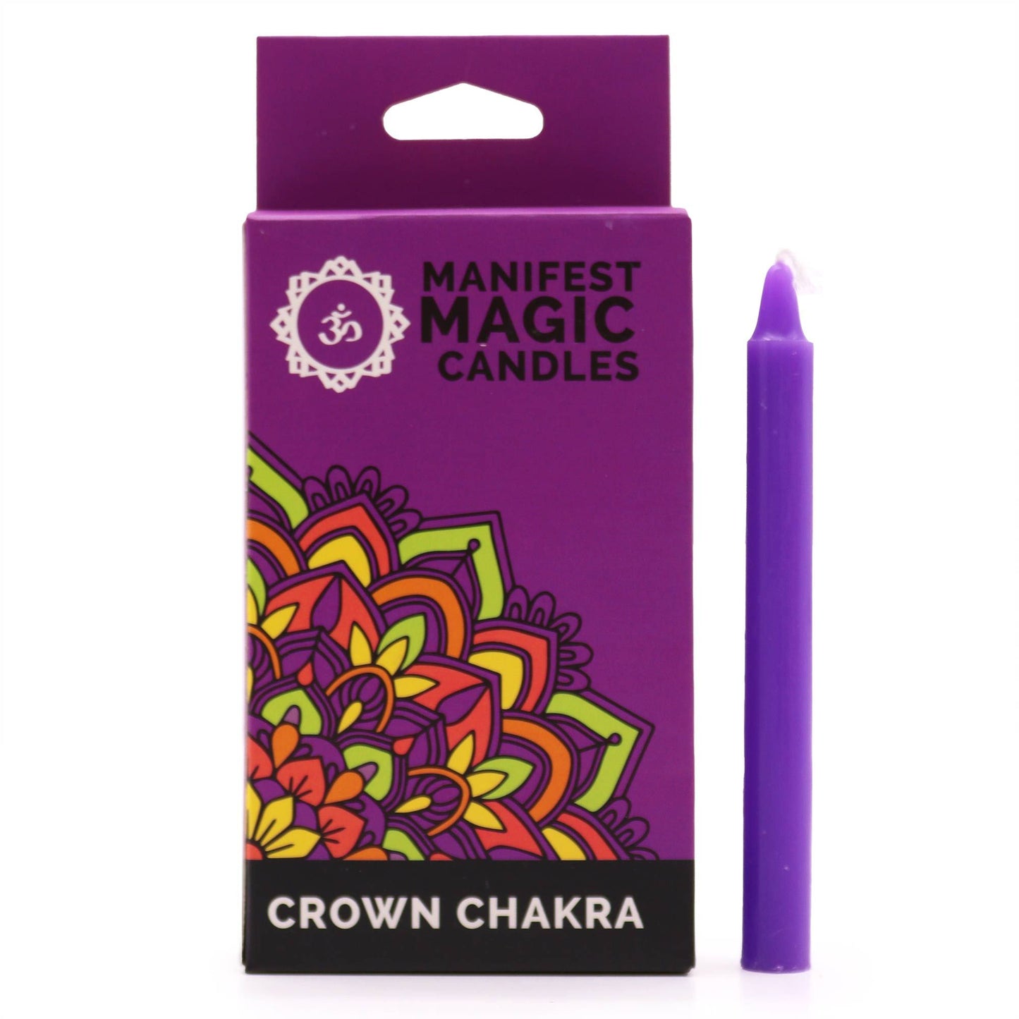 Manifest Magic Candles Purple - Crown Chakra