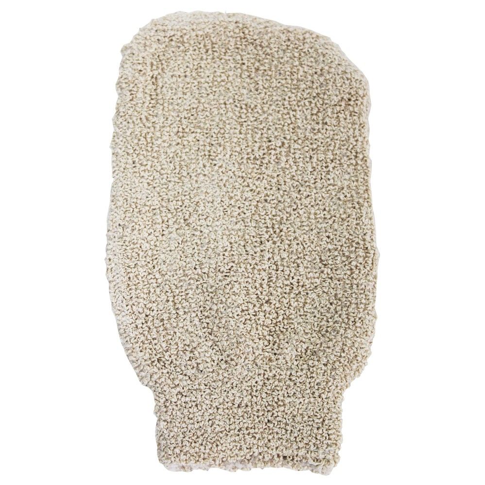 Kuschelige Jute-Mix-Fäustlinge - Creme