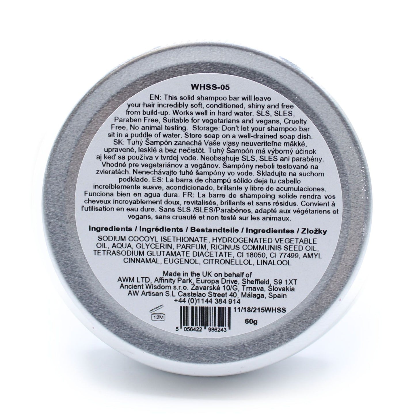 Wild Hare Festes Shampoo - Cherry Bonbon