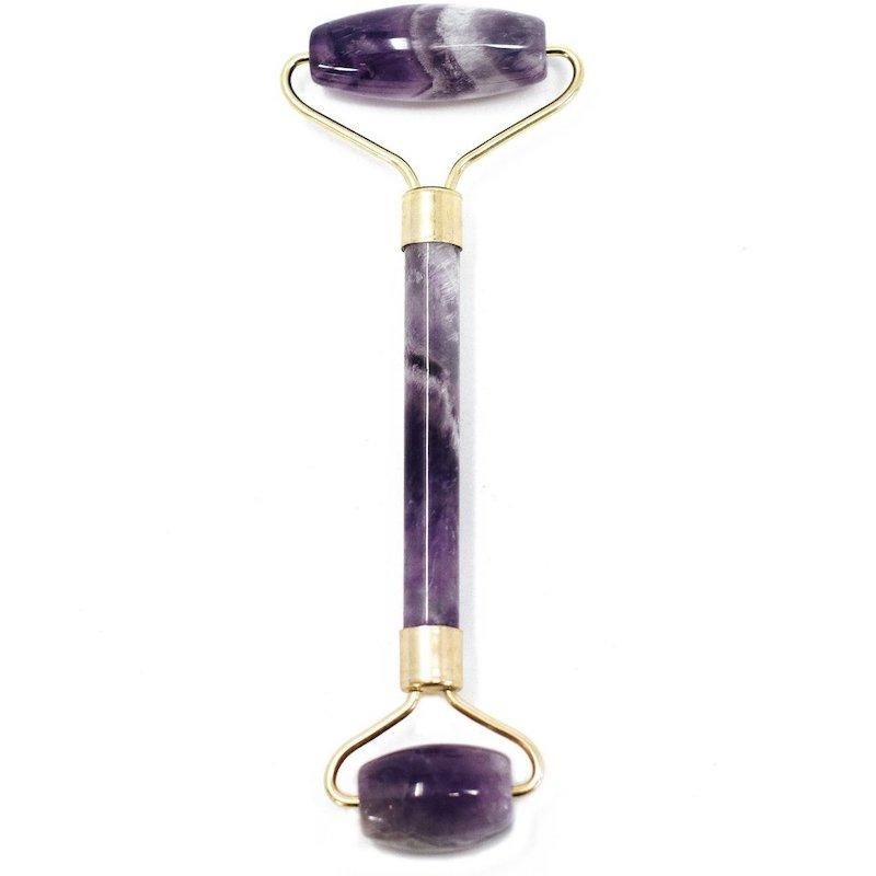 Rouleau visage améthyste double – Apaisant & revitalisant