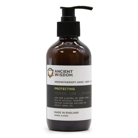 Hand- und Körperlotion mit Wacholder, Limette und Spearmint – 250 ml