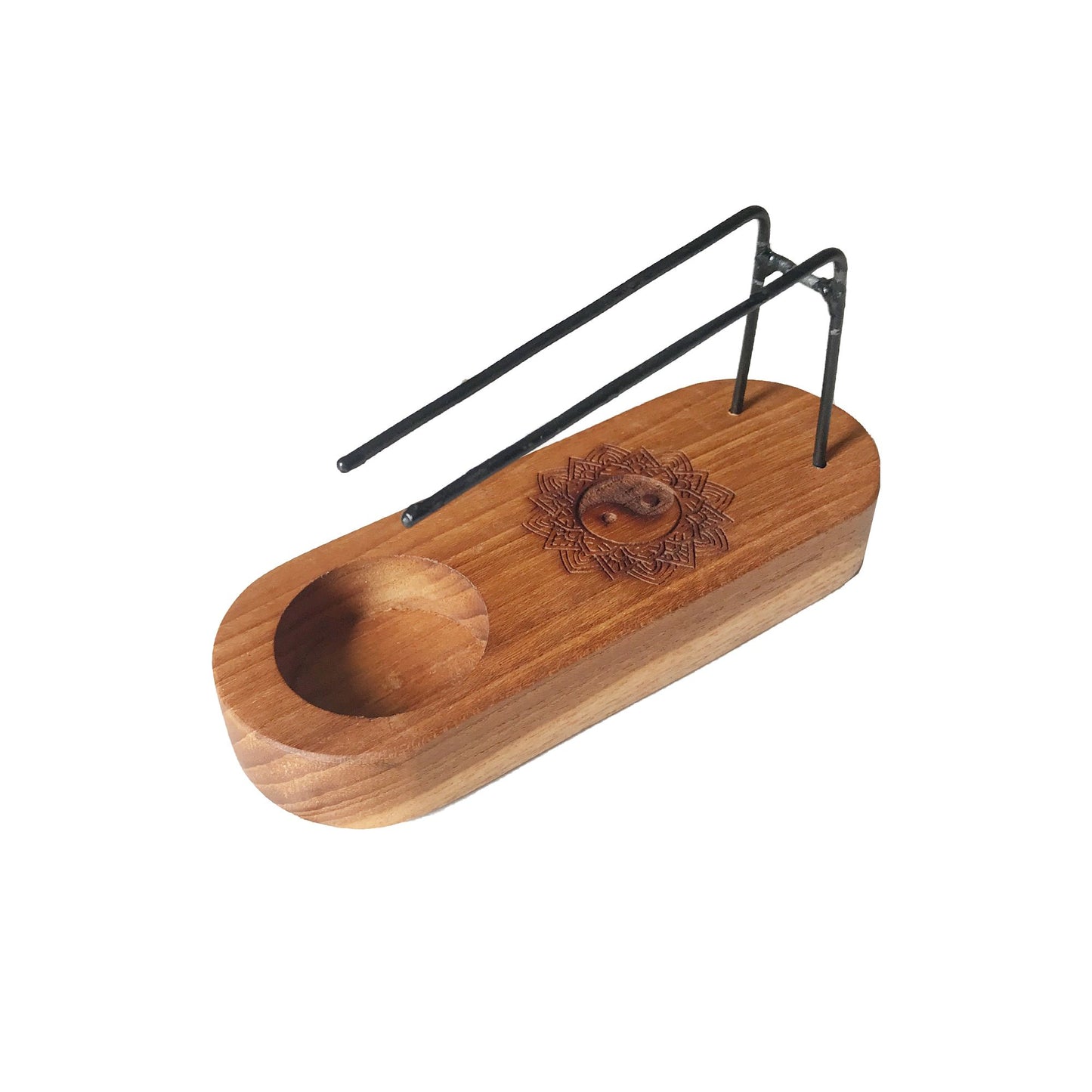 Kleiner Palo Santo Heizer – Teakholz – Yin &amp; Yang Design
