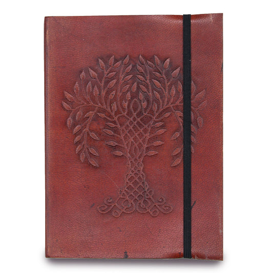 Petit carnet arbre de vie avec sangle