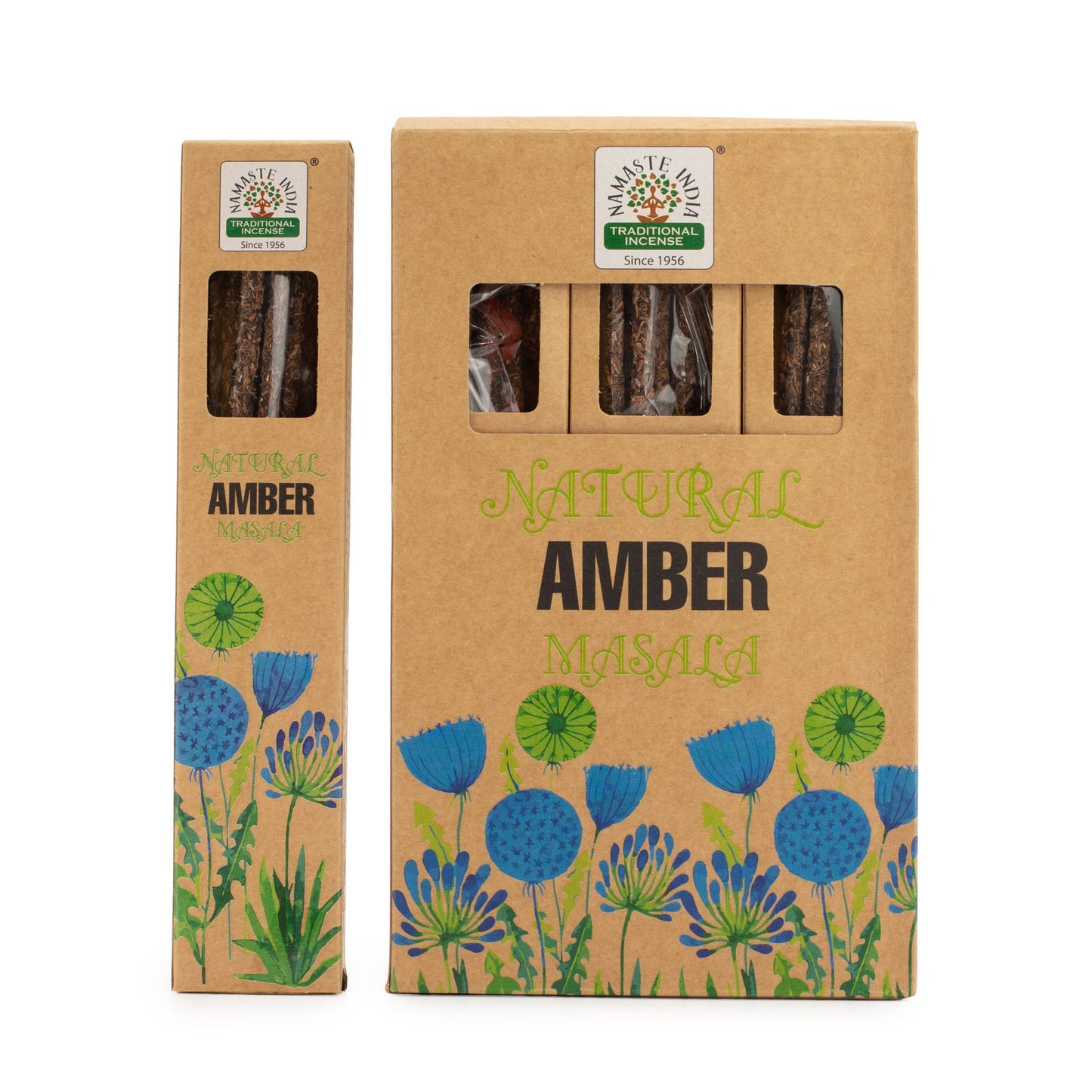 Amber Botanical Masala Incense Sticks
