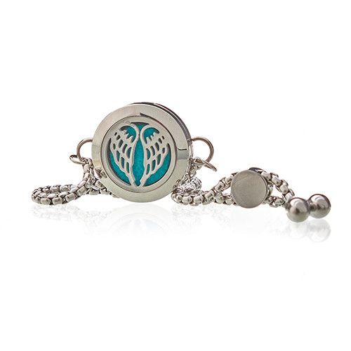 Aromatherapie-Armband – Engelsflügel-Design | 20 mm