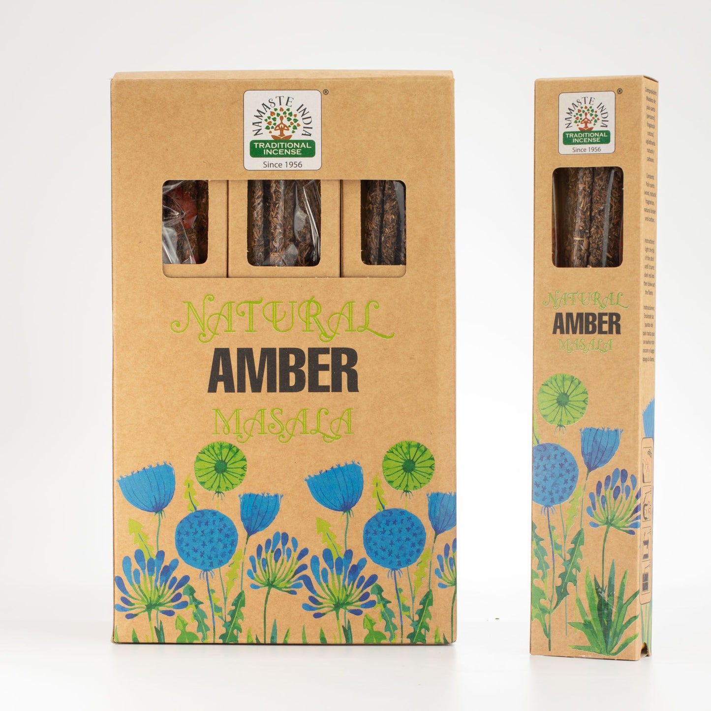 Amber Botanical Masala Incense Sticks