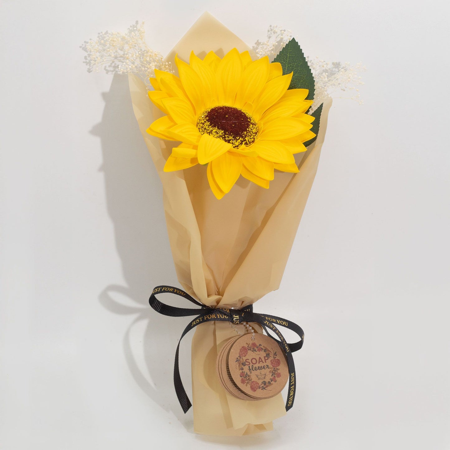 Seifenblume – einzelne Sonnenblume