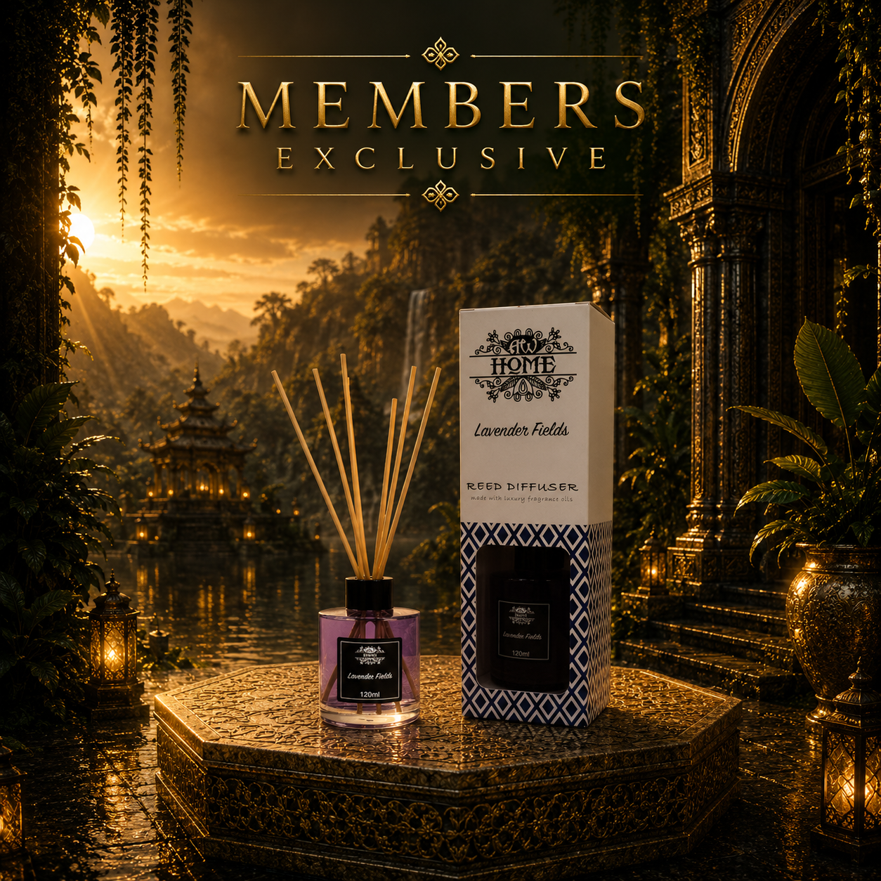 Lavendel Reed Diffuser – Beruhigendes Heimritual